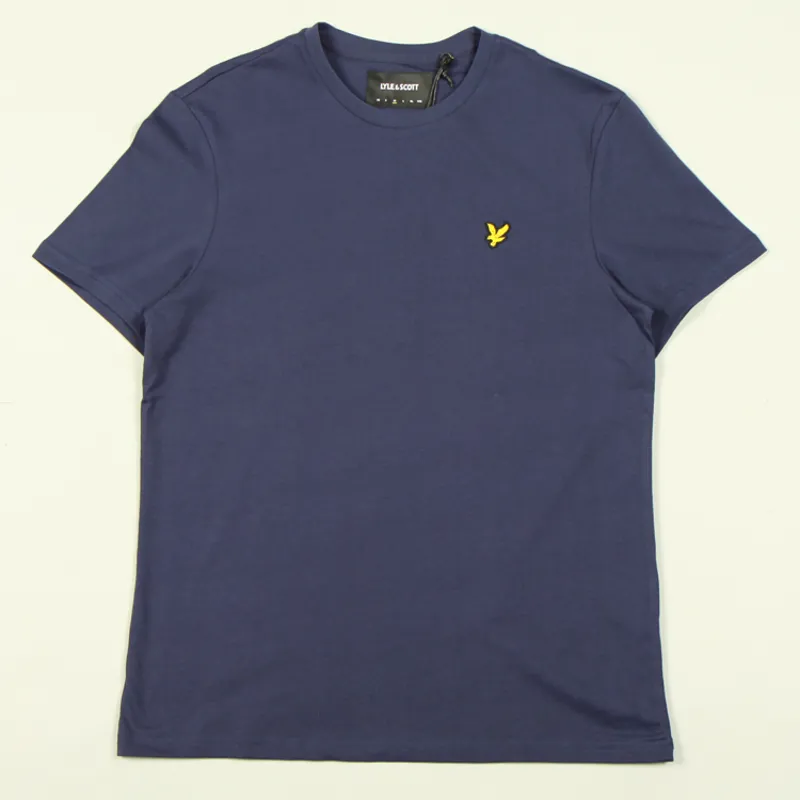 Lyle and Scott Plain T-Shirt - Navy
